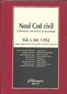 Noul Cod civil | Vol. I. Art. 1-952 | Despre legea civila. Persoanele. Familia. Bunurile